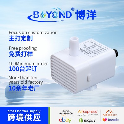 供應(yīng)寵物飲水機(jī)水泵 無刷直流水泵無土栽培無線寵物機(jī)水泵